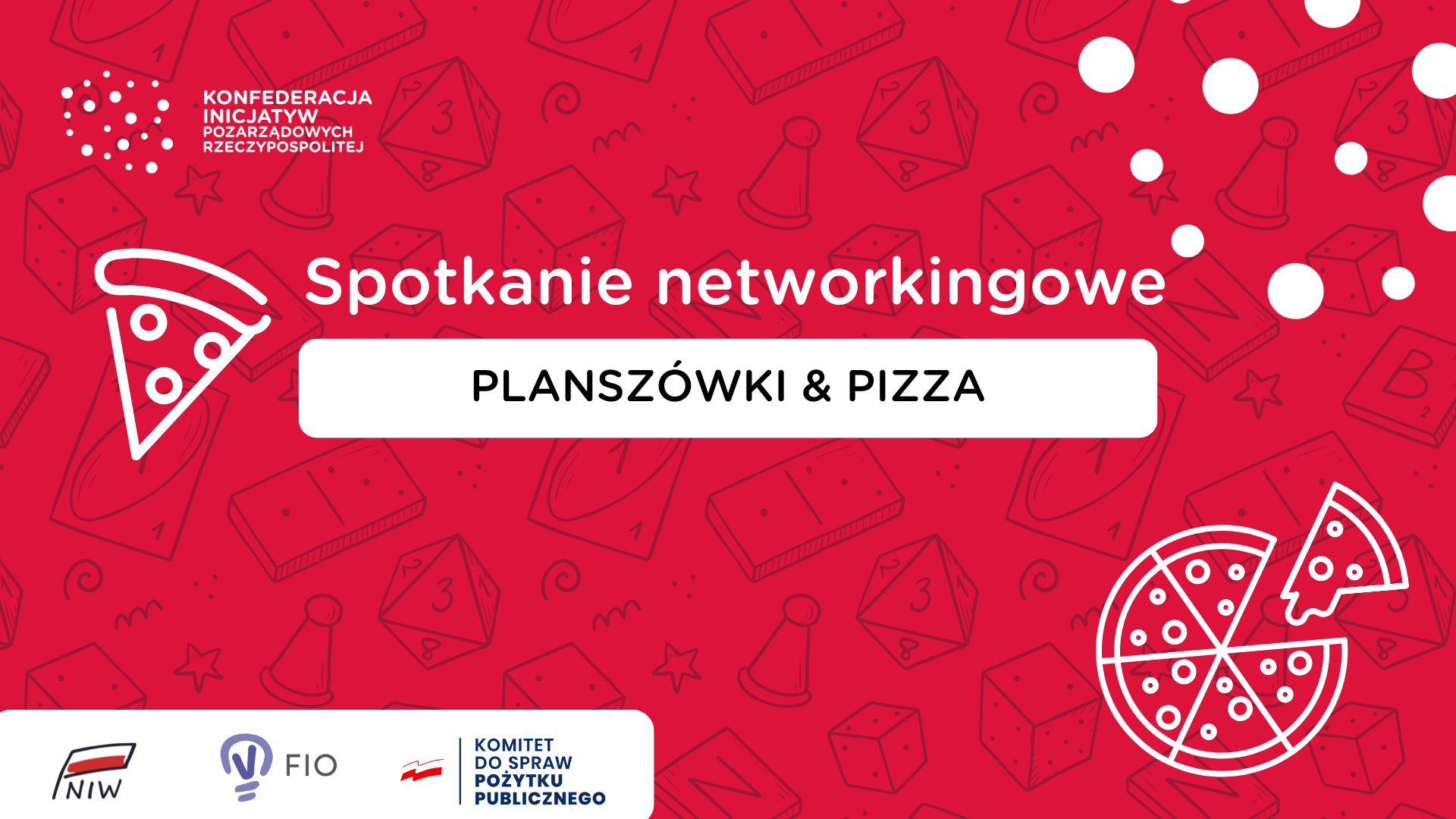 Spotkanie Networkingowe: Planszówki&Pizza W Hubie
